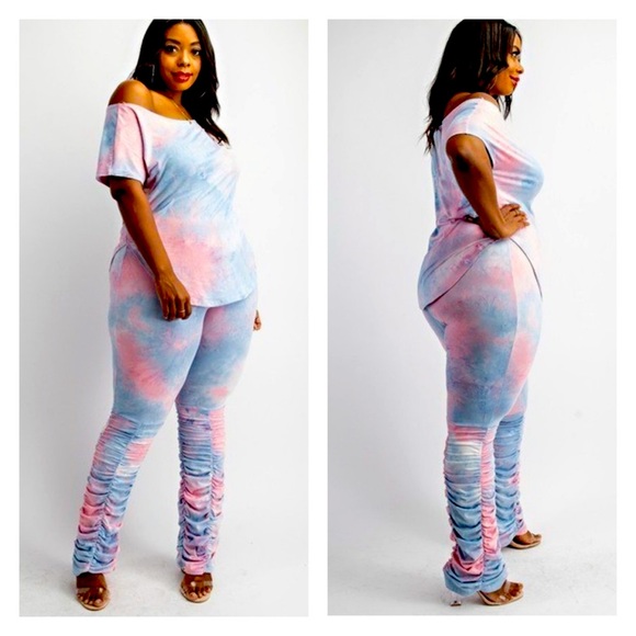 HailJax Pants - ➕ Pastel TieDye Pants Set
